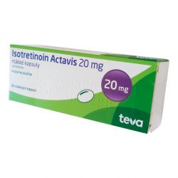 Изотретиноин Actavis (аналог Акненормин, Aknenormin) капс. 20мг 30шт в Краснодаре и области фото