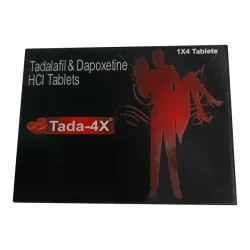 Тадалафил   Дапоксетин (Tada-4x) 10 30мг табл. №4