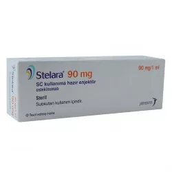 Стелара (Устекинумаб) р-р д/п/к введения 90 мг/1 мл шприц 1шт