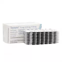 Тейсуно (Teysuno) капсулы 15 мг/4,35 мг/11,8 мг 126шт